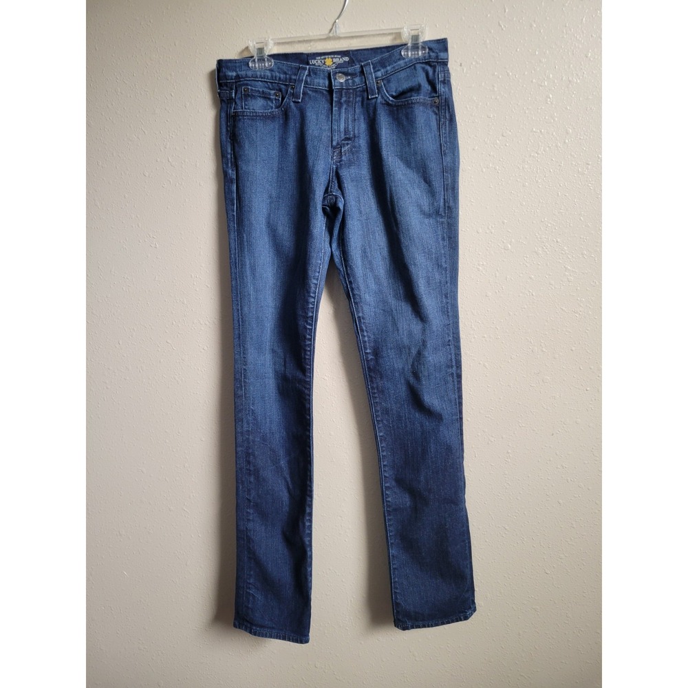 Lucky Brand Sweet N Straight‎ Denim Jeans Womens 4/27 Blue Regular Fit